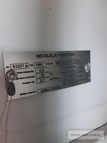 Cysterna paliwowa naczepa dystrybutor CND-21 (komplet składający się z ciągnika 3-osiowego JELCZ 642 oraz cysterny na naczepie 2-osiowej o poj. 21 000 l) 